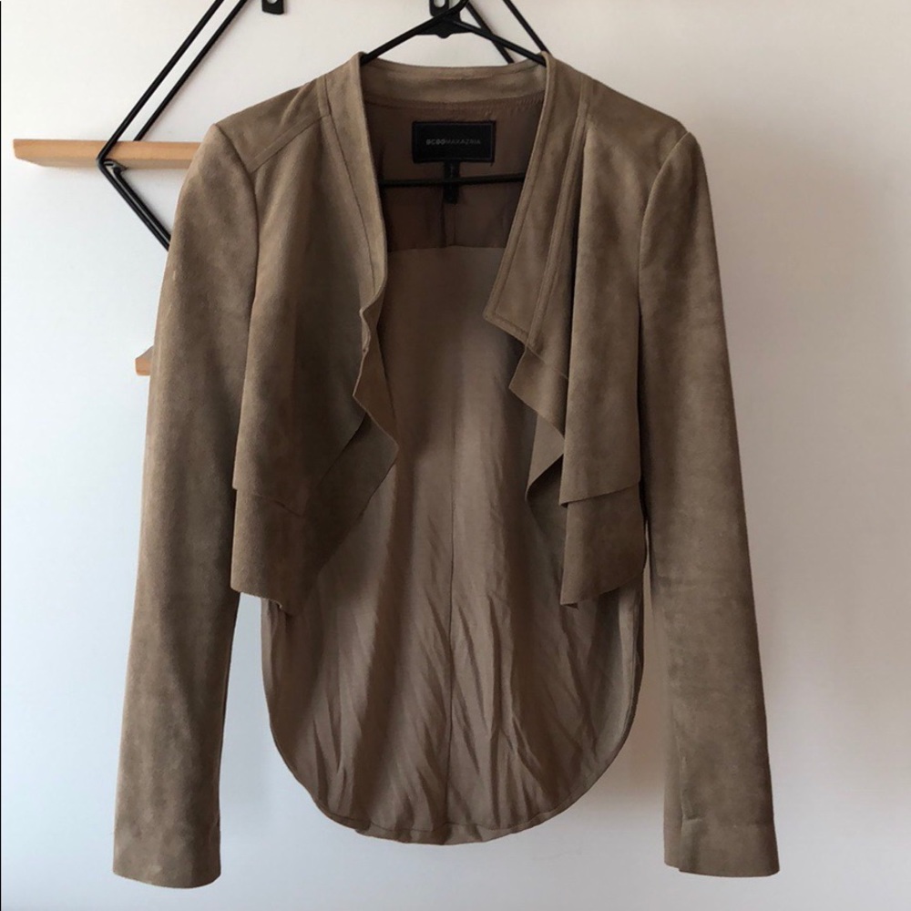 BCBG Norton Suede Jacket